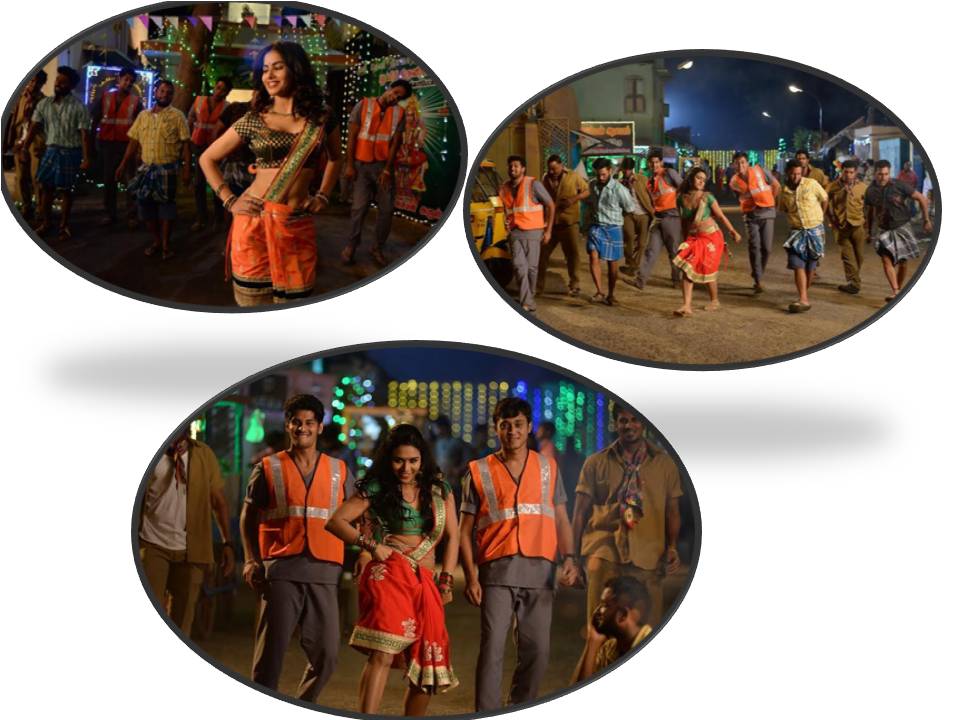 ‘8 தோட்டாக்கள்’ படத்திற்காக அமைக்கப்பட்ட திருவிழா அரங்கம் !