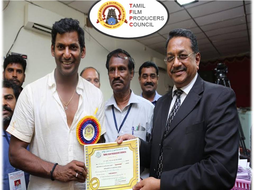 தமிழ் திரைப்பட தயாரிப்பாளர் சங்க தேர்தல் ; நடிகர் விஷால் வெற்றி!