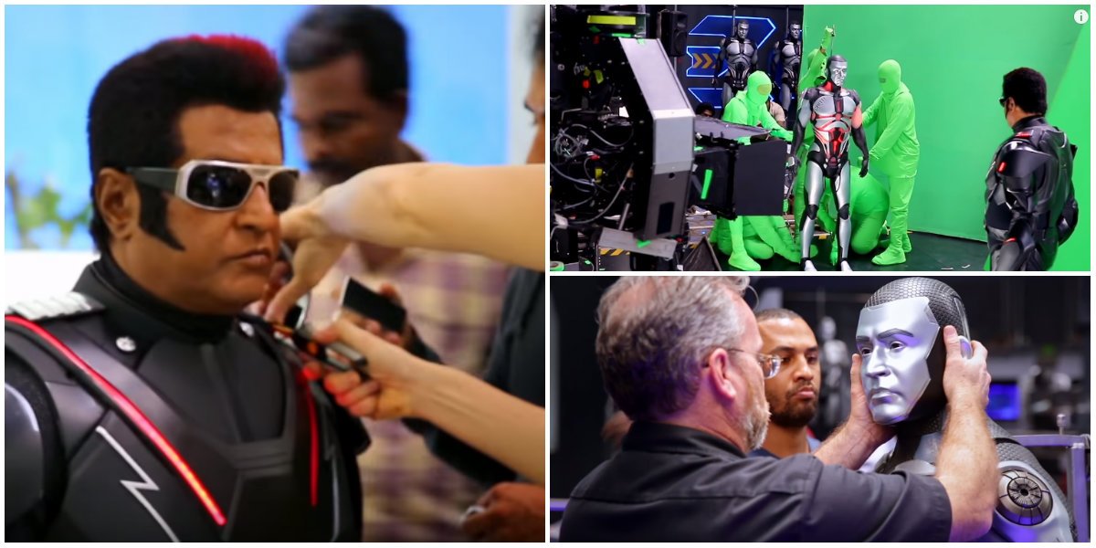 ரஜினியின் 2.0 மேக்கிங் வீடியோ!