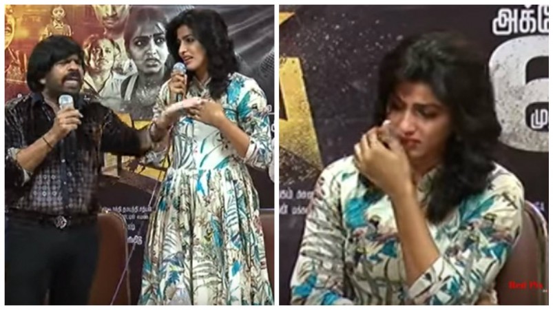 யோவ். டி..ஆரூ? நீ யாருய்யா அந்த பொண்ணை  அவமரியாதை செய்ய?  விஷால் கோபம்!