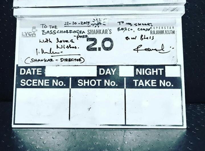 ஷங்கர் + ரஜினி உருவாகி வரும் 2 பாயிண்ட் 0 ஷூட்டிங் ஓவர்!