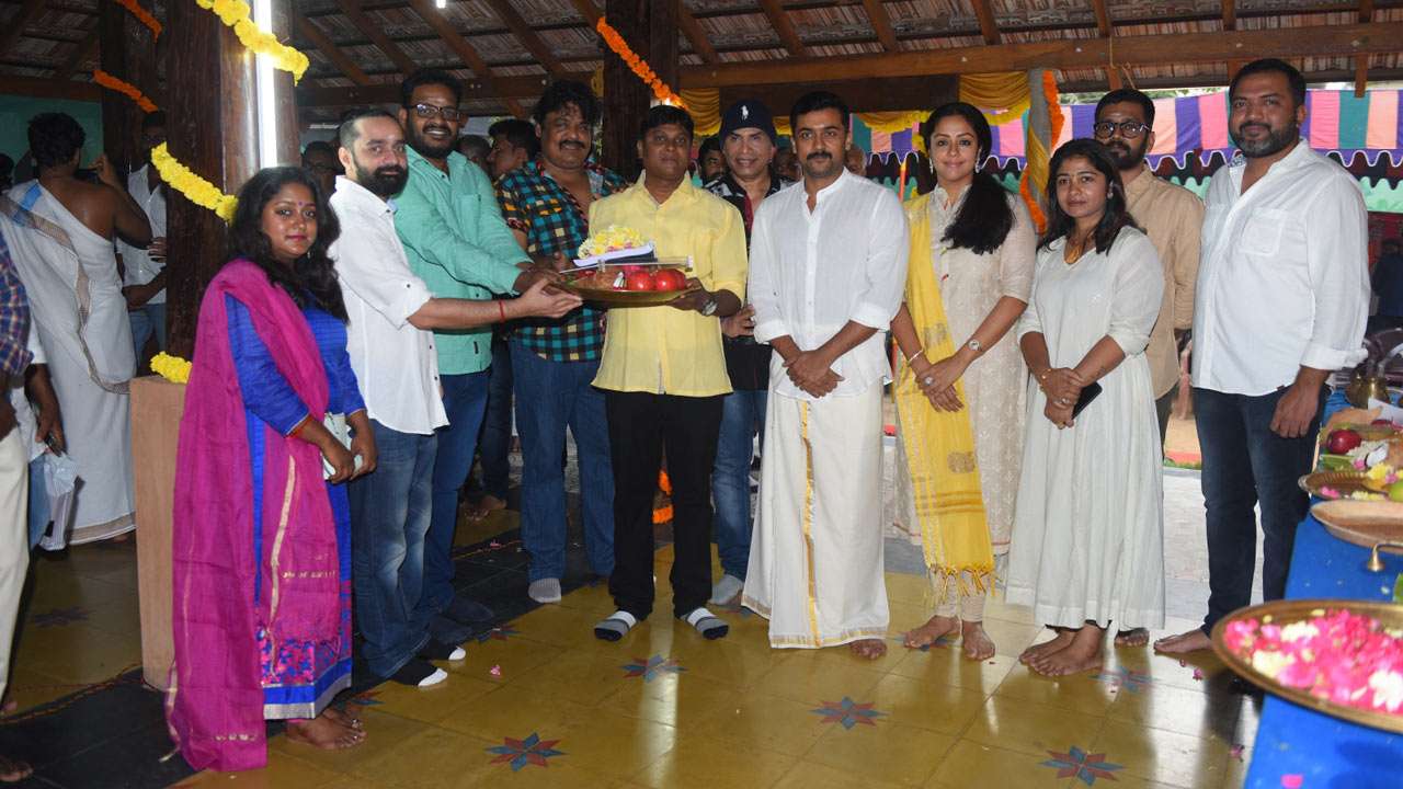 சூர்யா தயாரிப்பில் ஜோதிகாவின் காமெடி படத்துக்கு பூஜை போட்டாச்சு!
