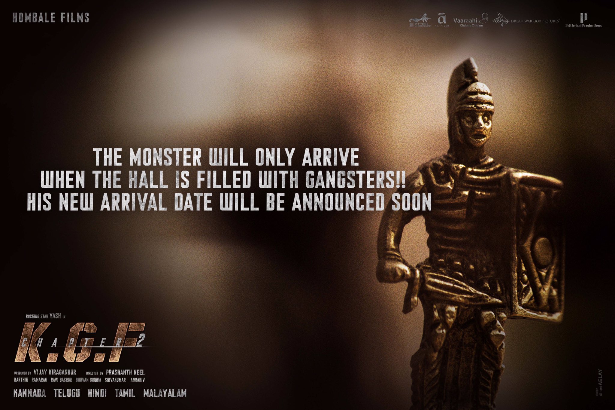 ட்ரீம் வாரியர் பிக்சர்ஸ் கைப்பற்றிய கேஜிஎஃப் 2 தமிழ்!