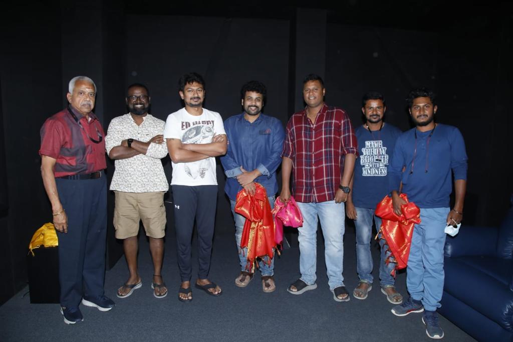 உதயநிதி ஸ்டாலின் நடிக்கும் “நெஞ்சுக்கு நீதி” டப்பிங் பணிகள் துவங்கியது!