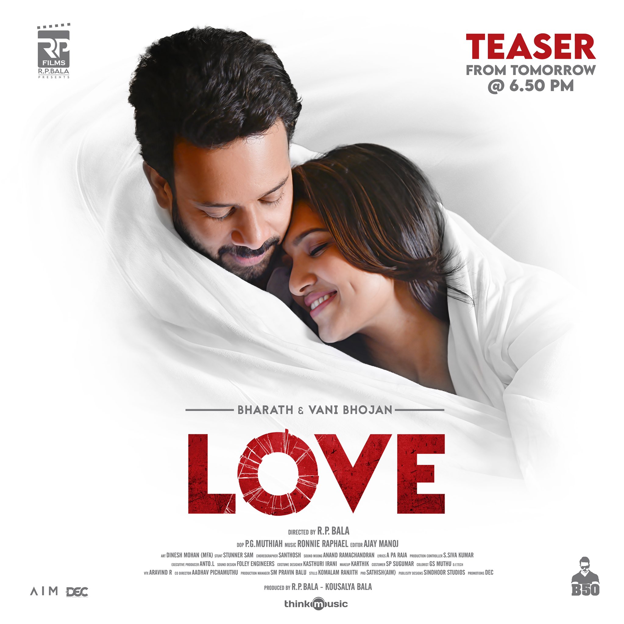 “லவ்” ( Love ) திரைப்பட டீசர் வெளியீட்டு விழா !!!