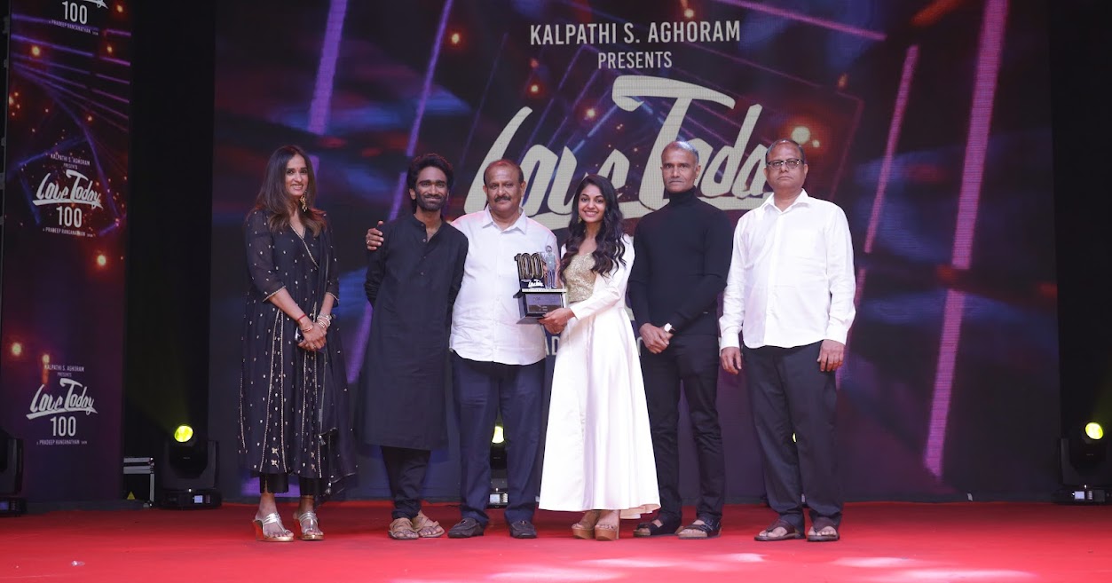 லவ் டுடே 100 வது நாள் விழா கொண்டாட்ட விழா செய்திகள்!