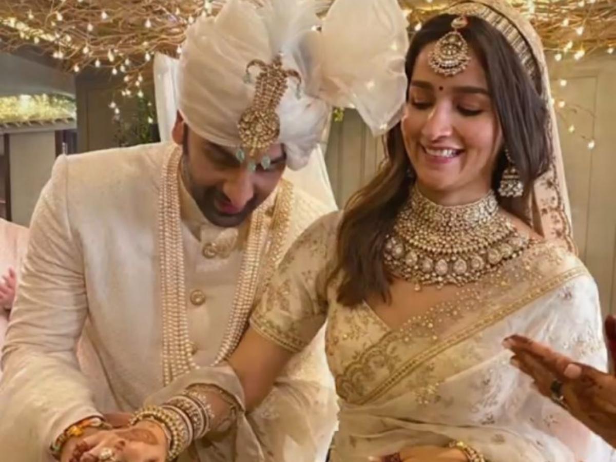 ஆலியா பட் , ரன்பீர் கபூர் திருமணத்திற்கு 40 பேர் மட்டுமே வந்திருந்தனர்