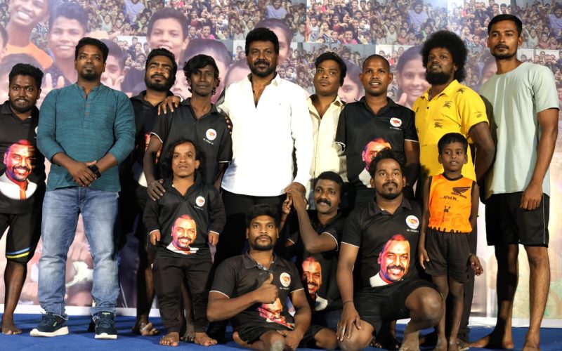 மல்லர் கம்பம் சாகச கலை நிகழ்ச்சியில் மாற்றுத்திறனாளிகளூக்காக ராகவா லாரன்ஸ் செய்த மனிதம்!