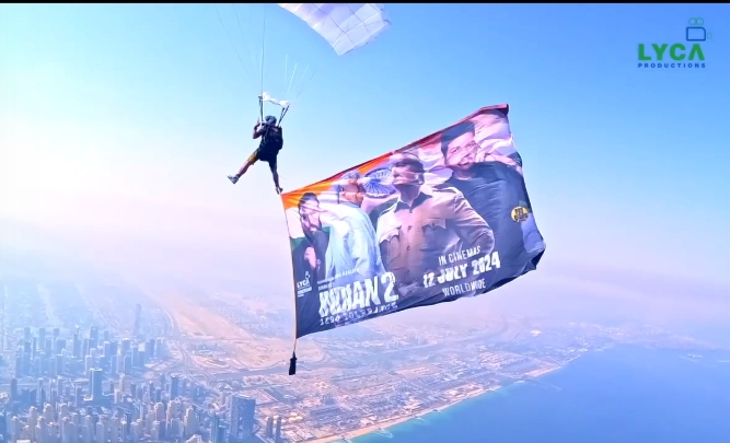 “விண்ணில் மாயம் காட்டும் “இந்தியன் 2” !!