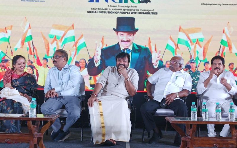 ‘பாரத் யாத்ரா’ நிகழ்வின் தொடக்க விழாவில் சிறப்பு விருந்தினராக நடிகர் ஜெயராம் கலந்து கொண்டார்!