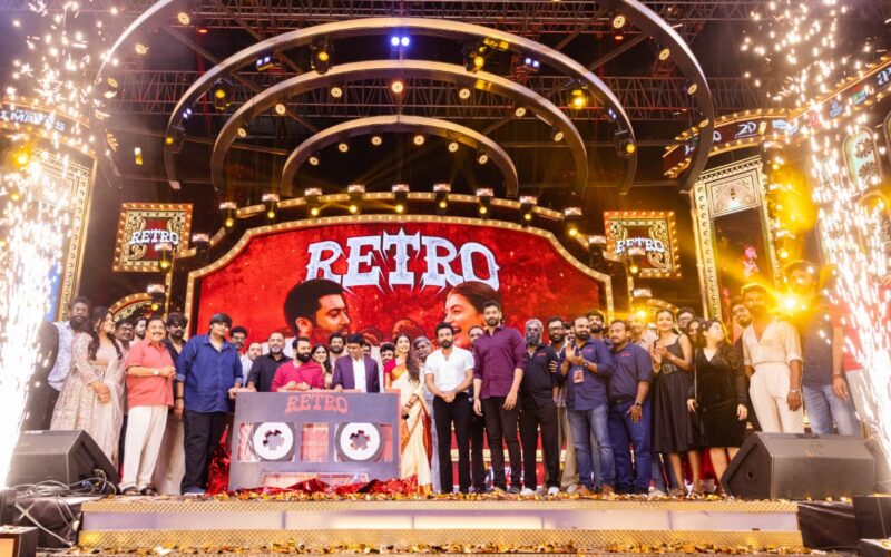 சூர்யா நடிக்கும் ‘ரெட்ரோ’ படத்தின் இசை மற்றும் முன்னோட்ட வெளியீட்டு விழா !!