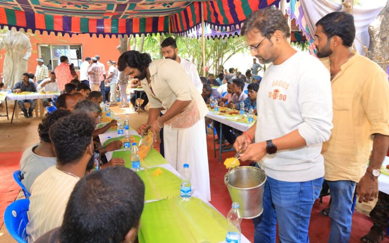 கேப்டன் விஜயகாந்த் வழியில் சின்ன கேப்டன் சண்முகபாண்டியன் !!