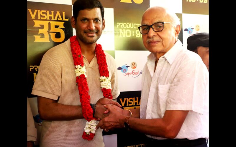 விஷால் 35 படப்பிடிப்பு இன்று சென்னையில் துவங்கியது !!