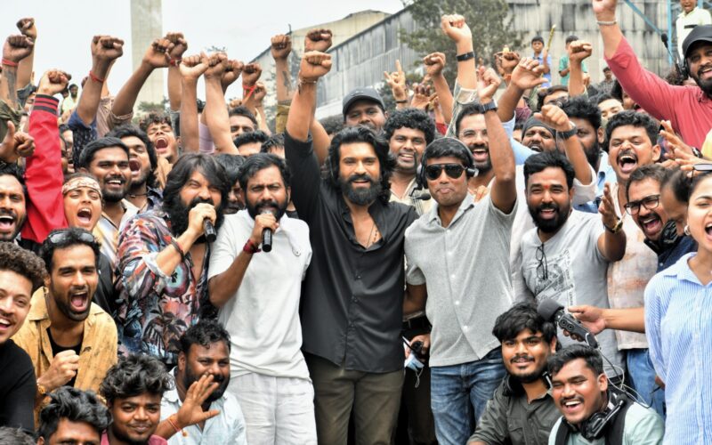 பெத்தி (Peddi) படத்துக்கான பாடல் படப்பிடிப்பு, மைசூரில் தொடங்கியது!!