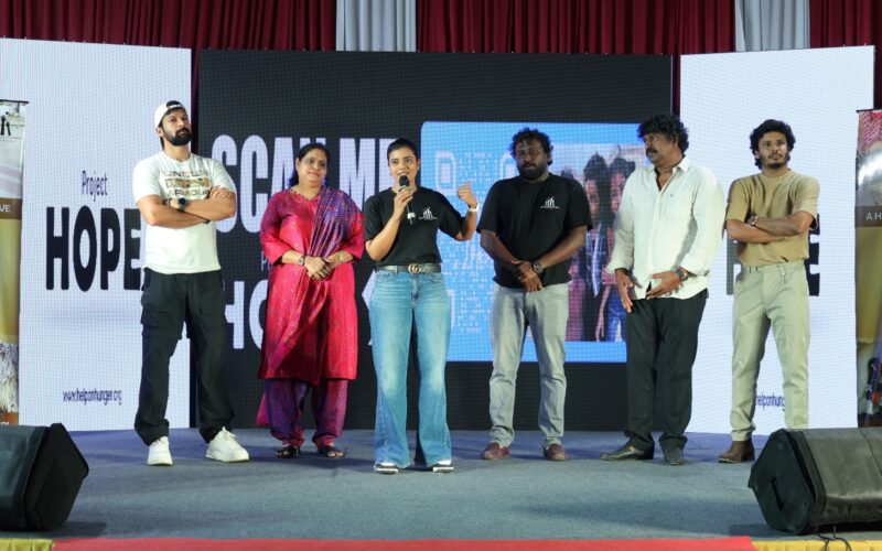 உணவில்லாதவர்களுக்கு உணவளிக்கும் திட்டம்  நடிகை ஐஸ்வர்யா ராஜேஷ் துவக்கி வைத்தார் !!