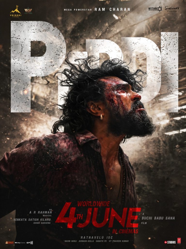 ராம் சரண் நடிக்கும் “பெத்தி” ஜூன் 4 ஆம் தேதி உலகமெங்கும் வெளியாகிறது !